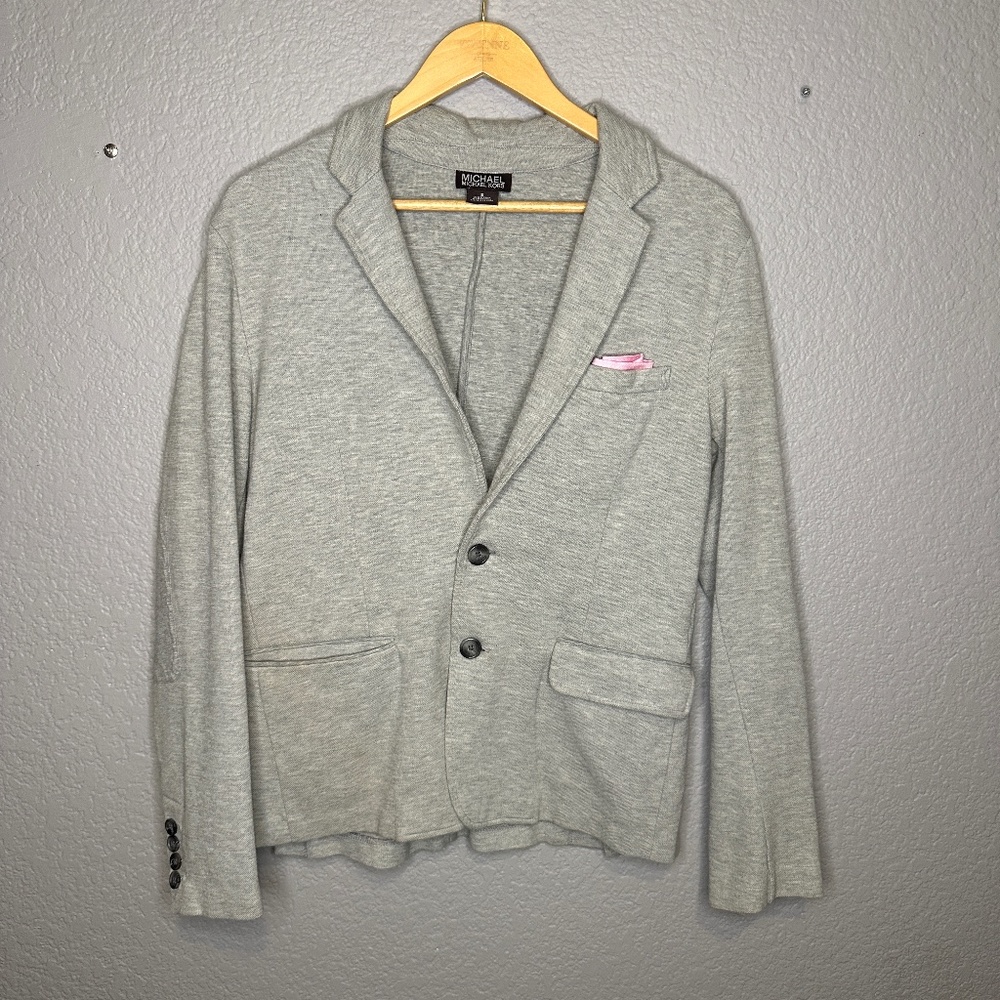 MICHAEL KORS SWEATER MATERIAL BLAZER